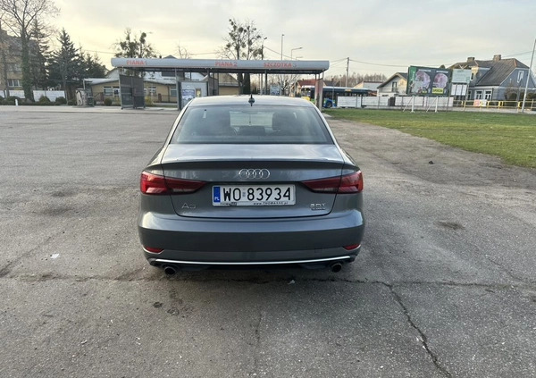 Audi A3 cena 76800 przebieg: 91232, rok produkcji 2017 z Ostrołęka małe 781